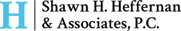 Shawn H. Heffernan & Associates P.C. logo with blue H