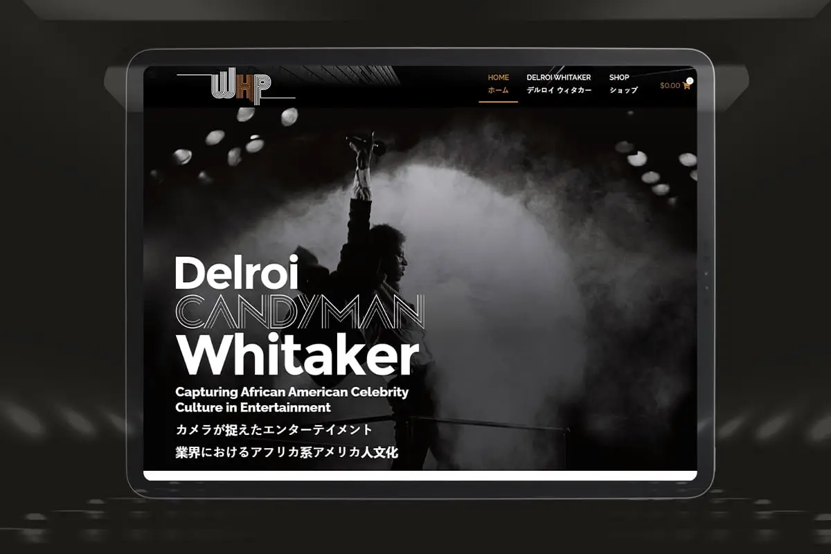Delroi Whitaker capturing African American culture in entertainment