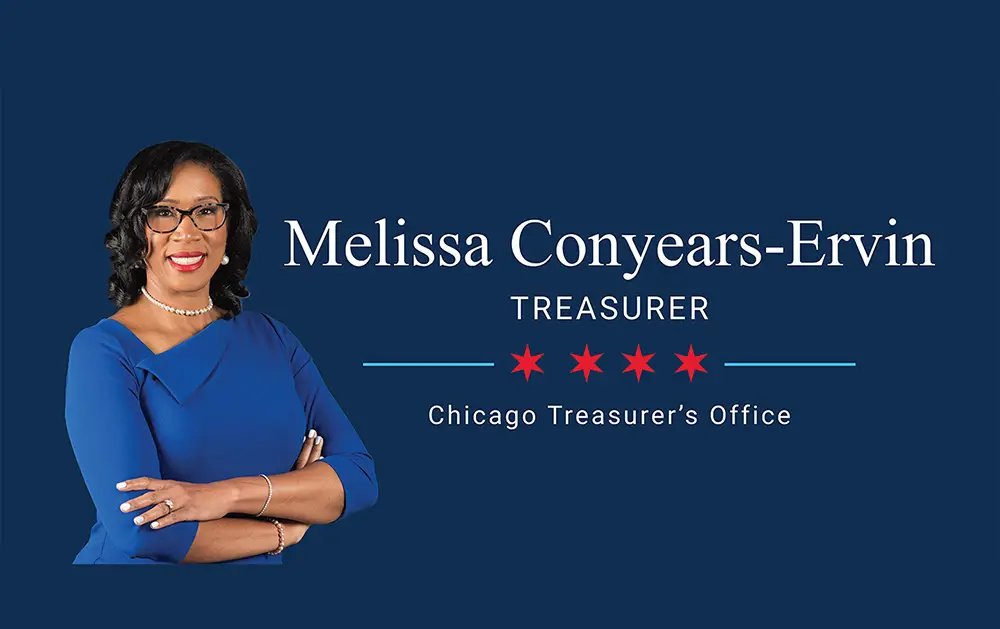 Melissa Conyears-Ervin, Treasurer of Chicago, official portrait