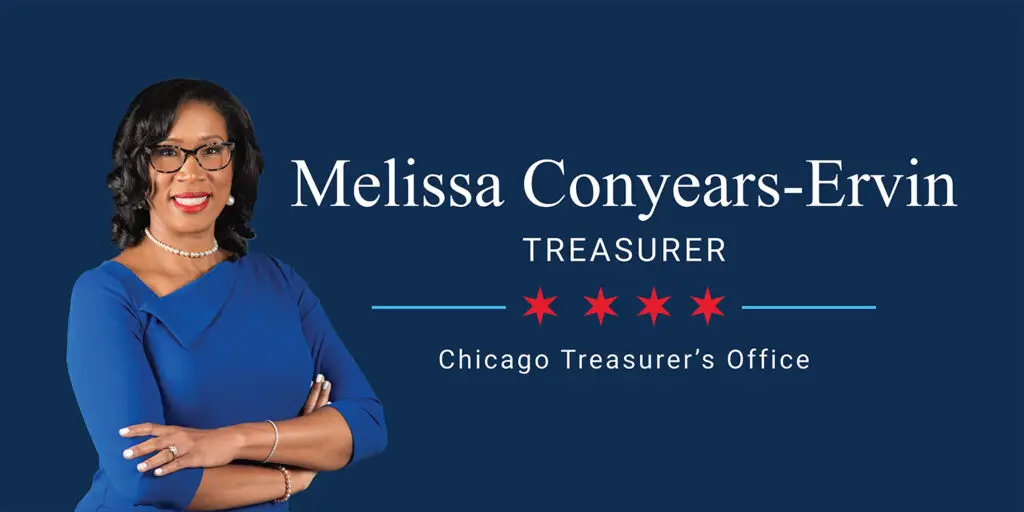 Melissa Conyears-Ervin, Chicago Treasurer's Office portrait