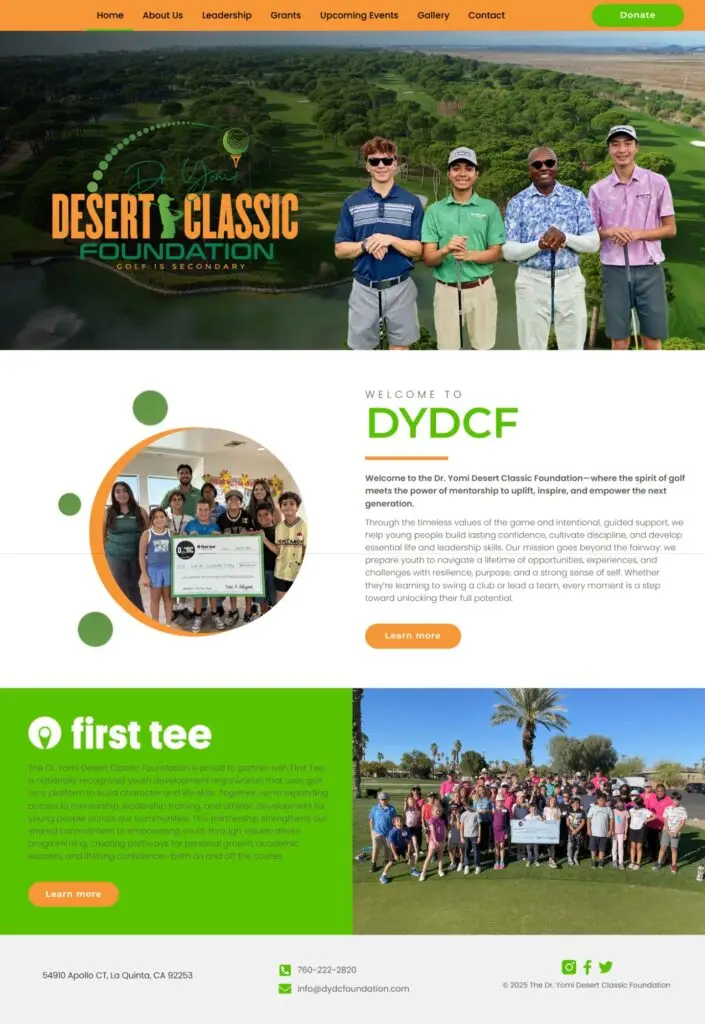 Desert Classic Foundation promoting youth golf programs in La Quinta